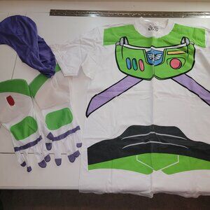 Buzz Lightyear Adult Shirt, Head Cover and Gloves size XL